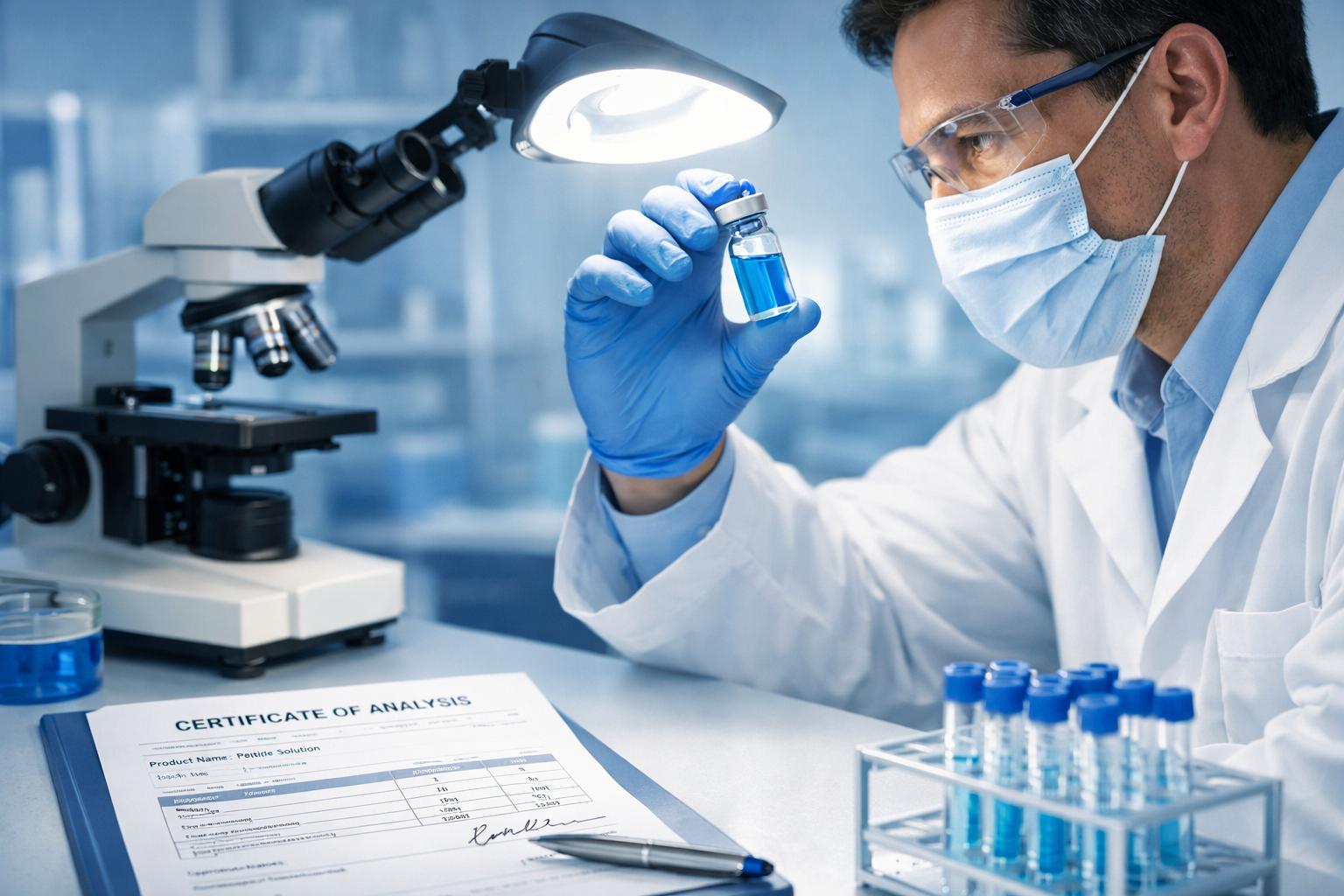 How to Evaluate Research Peptides Online: COAs and Batch Checks 1 33